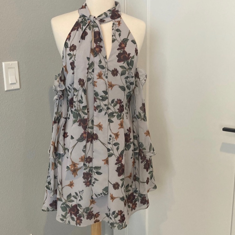 Keepsake off shoulder dress in size small